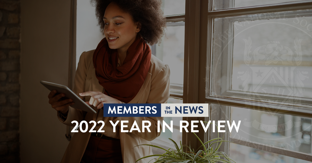 NSLS Members In The News Year In Review 2022 